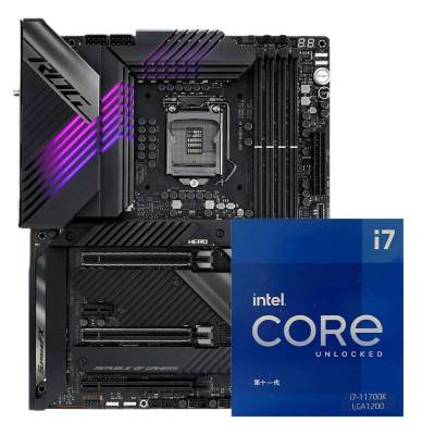 英特尔(intel) 酷睿i7-11700K盒装搭华硕MAXIMUS XIII HERO M13H 八核超频游戏套装