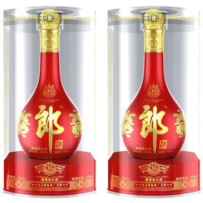 红花郎15 53度 500ml X2瓶