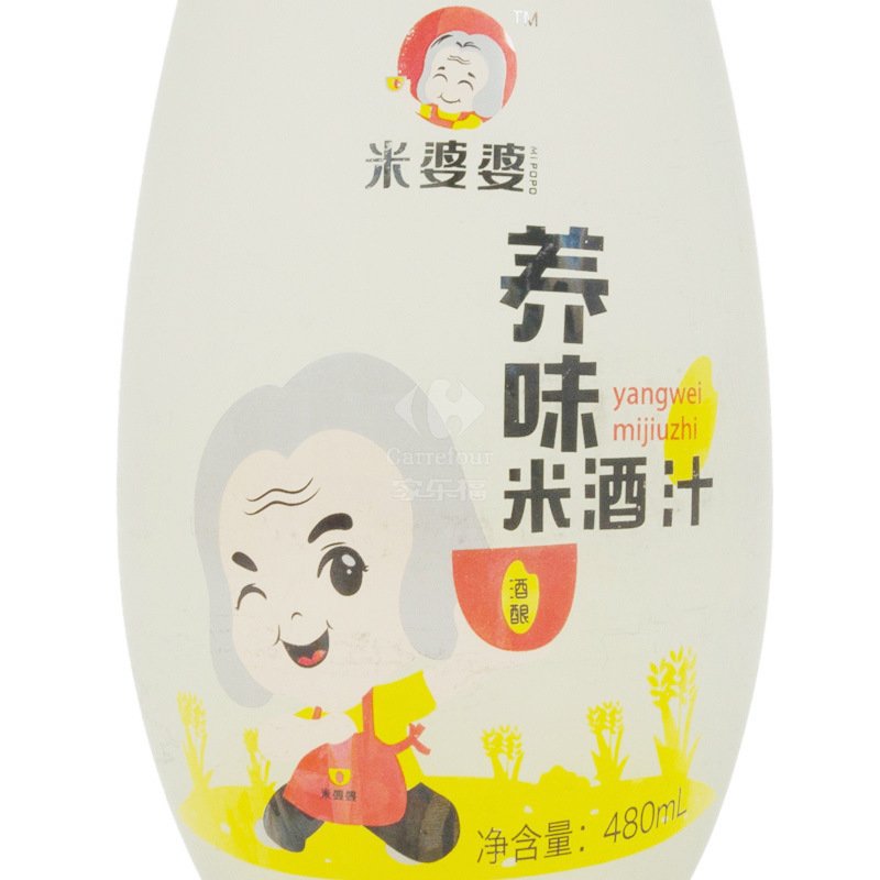 米婆婆醇米酒汁480mL