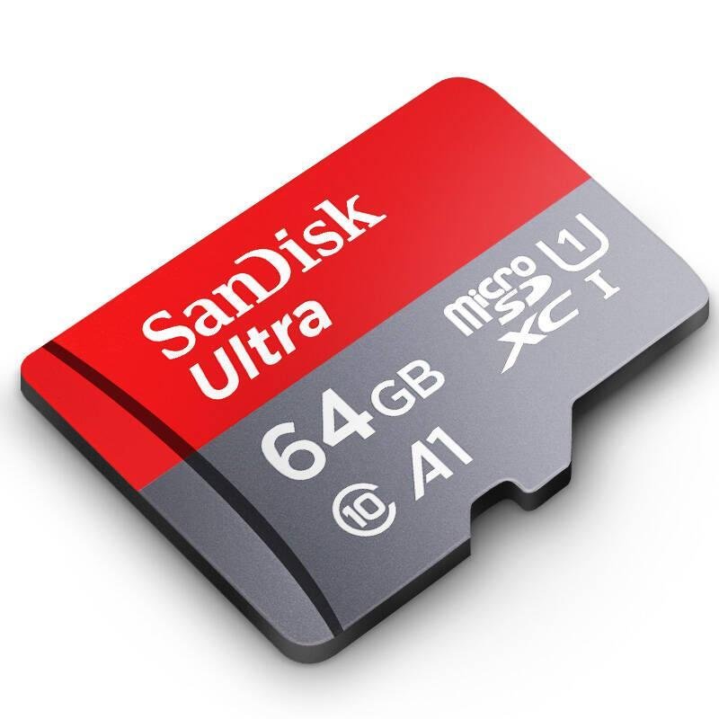 闪迪（SanDisk）A1 高速MicroSDXC-TF 存储卡64GB-CLASS 10读100MB/S 手机内存卡