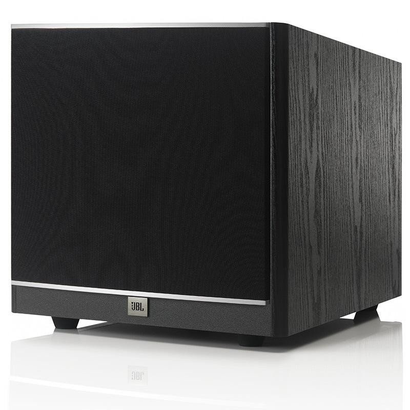 JBL SUB100PBK Arena系列电视电脑木质HIFI家庭影院音响有源低音炮黑色