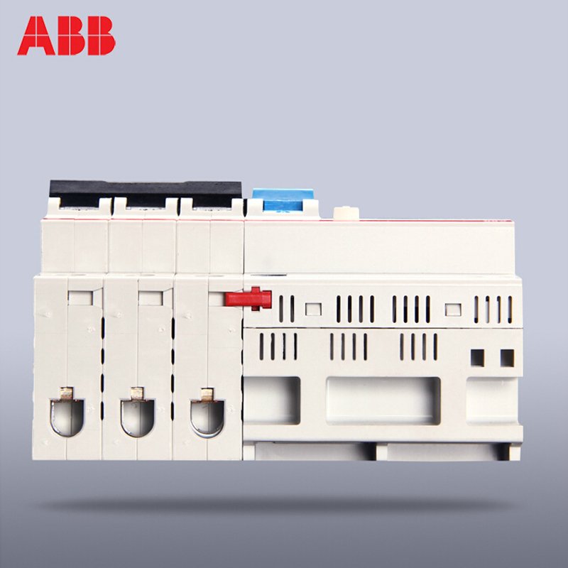 ABB触电保护器空开开关三极三相380V3P63A总漏电保护器GSH203-C63