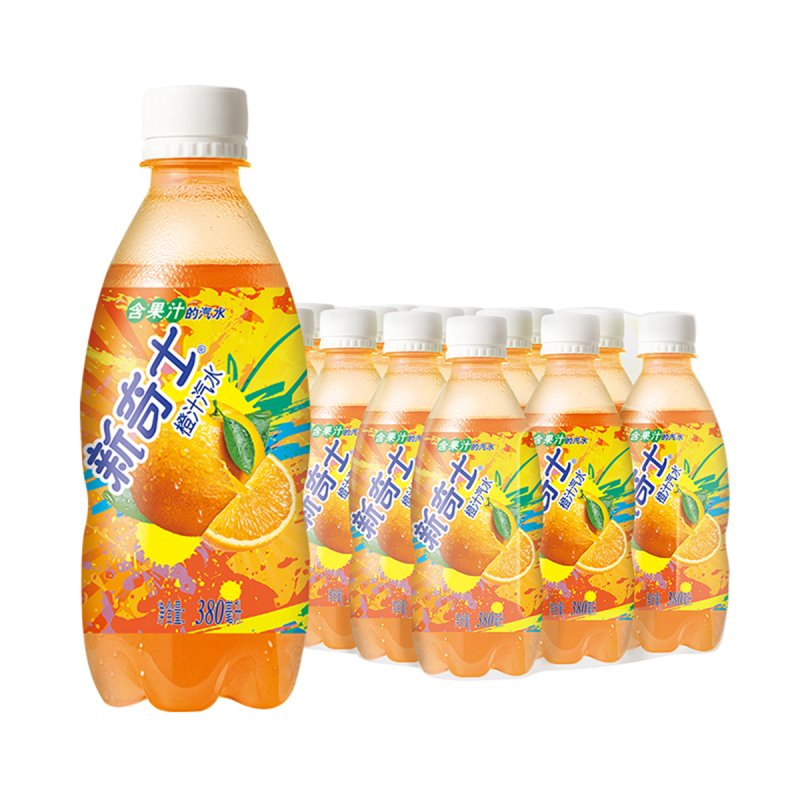 新奇士橙汁汽水330ML