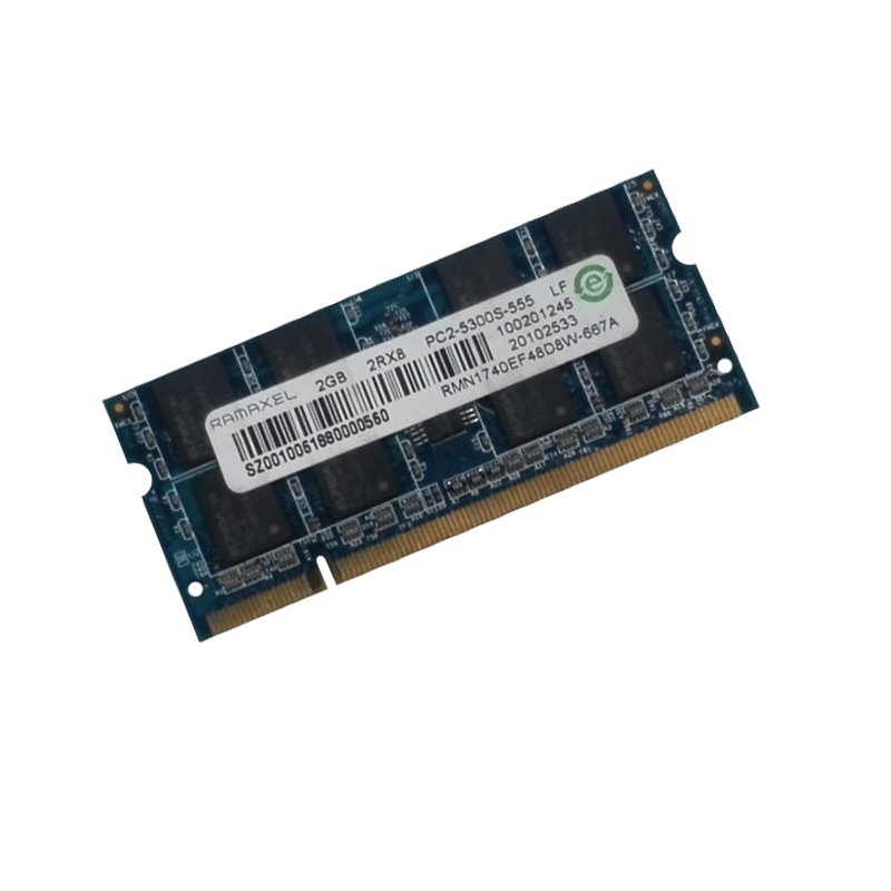 联想 hp 记忆科技（Ramaxel）2G DDR2 667笔记本内存条 PC2-5300S