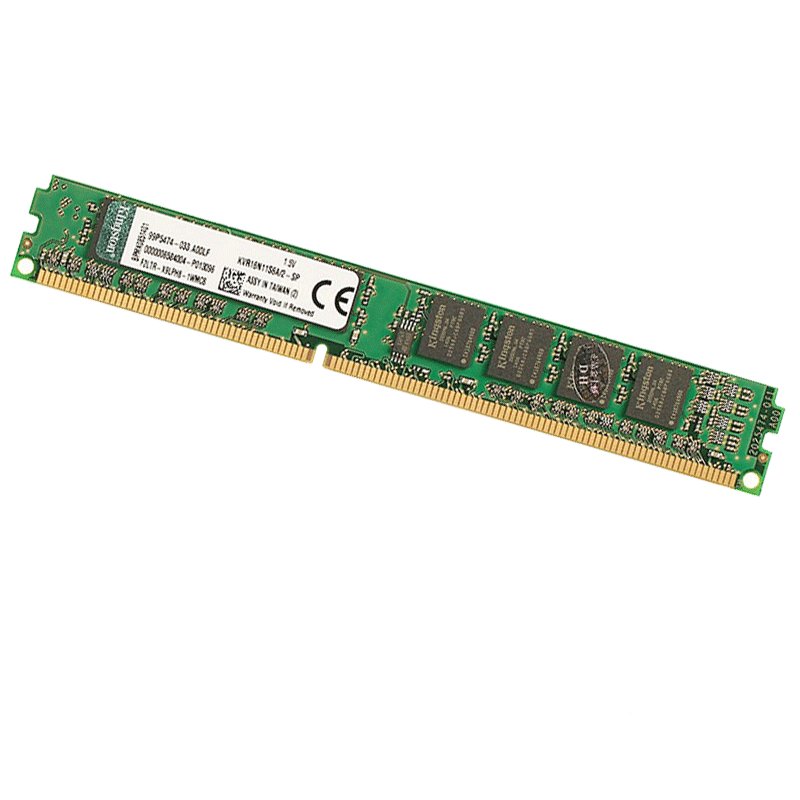 金士顿(Kingston) 2G DDR3 1600 台式机内存条 兼容1333