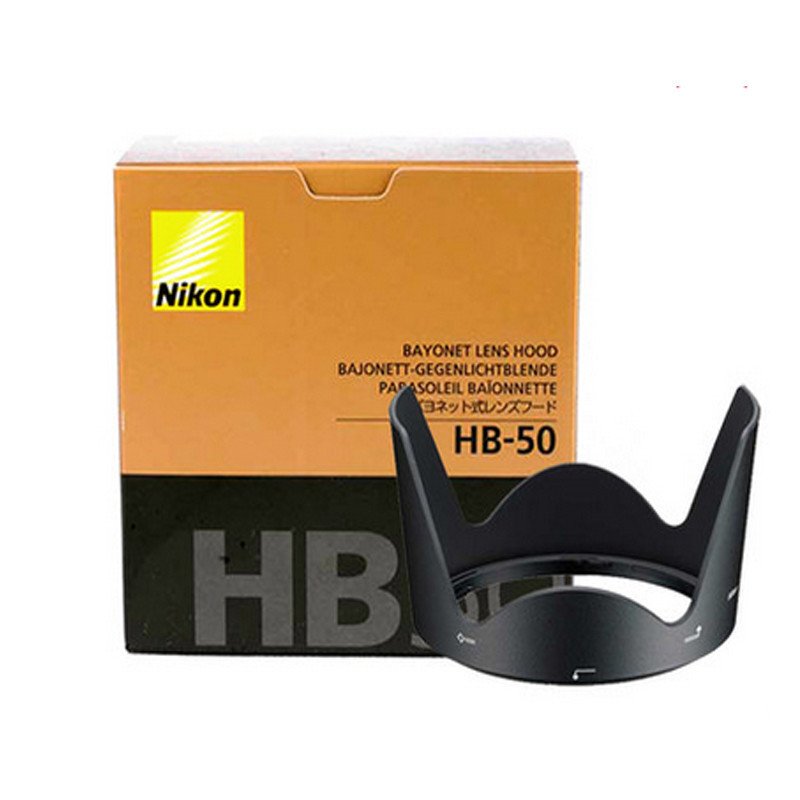 Nikon/尼康HB-50遮光罩适用于28-300mm 镜头遮光罩可反扣原装正品