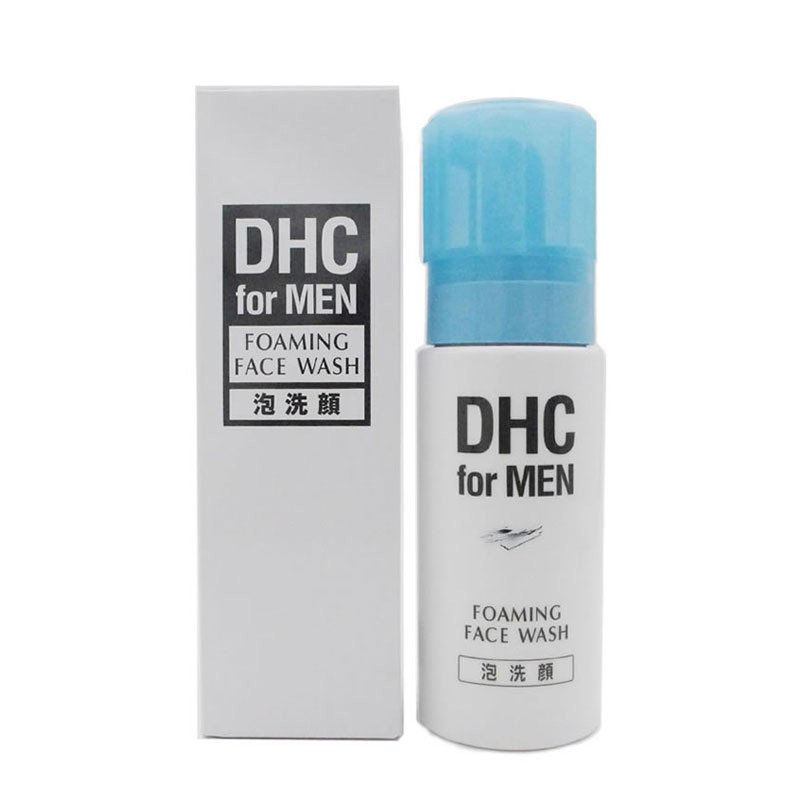 DHC男士洁面泡沫150mL 日本进口温和洁净清透弱酸性清爽洗面奶