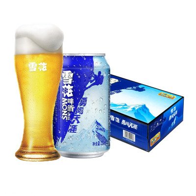 雪花 清爽可口啤酒