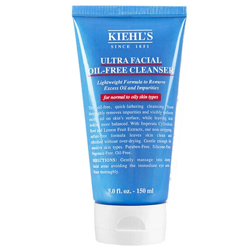 kiehl's科颜氏高保湿清爽洁面乳150ml洗面奶