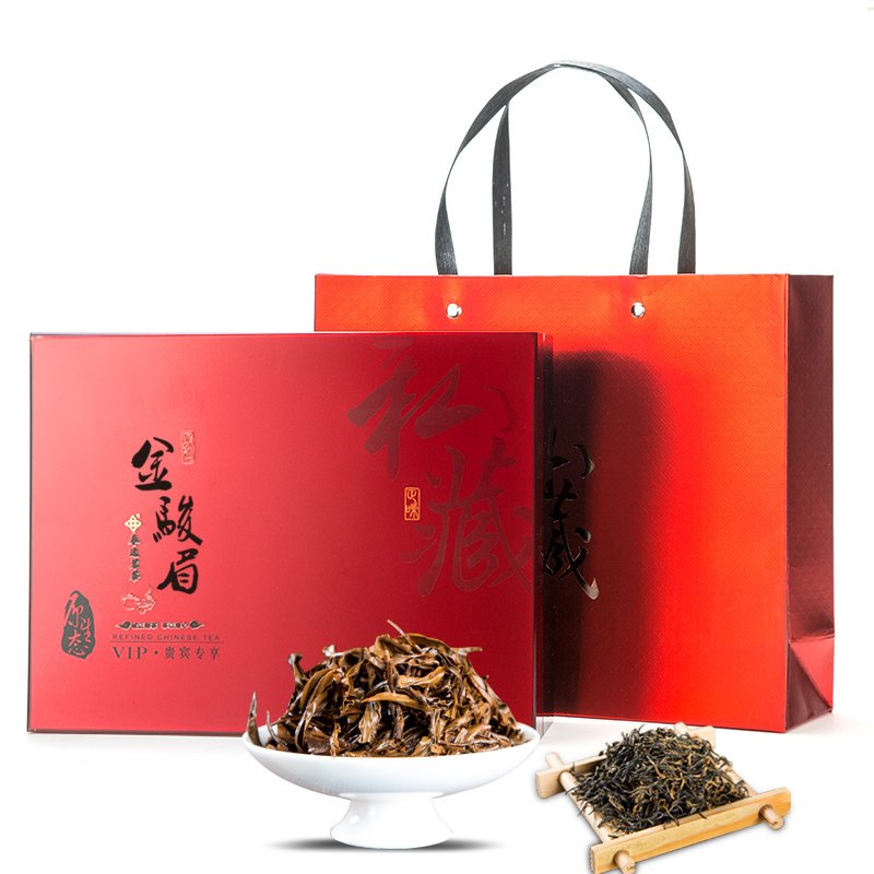 春逸茗茶 金骏眉茶叶 武夷山桐木关 红茶 礼盒装私藏3号220g