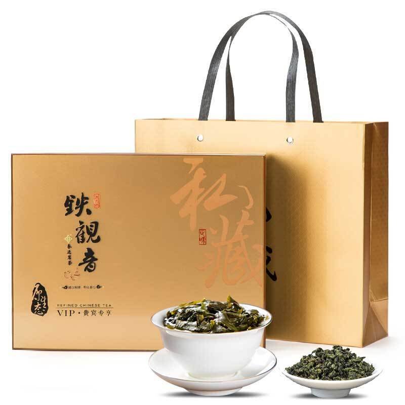 春逸茗茶 安溪铁观音茶叶礼盒装乌龙茶私藏3号405g