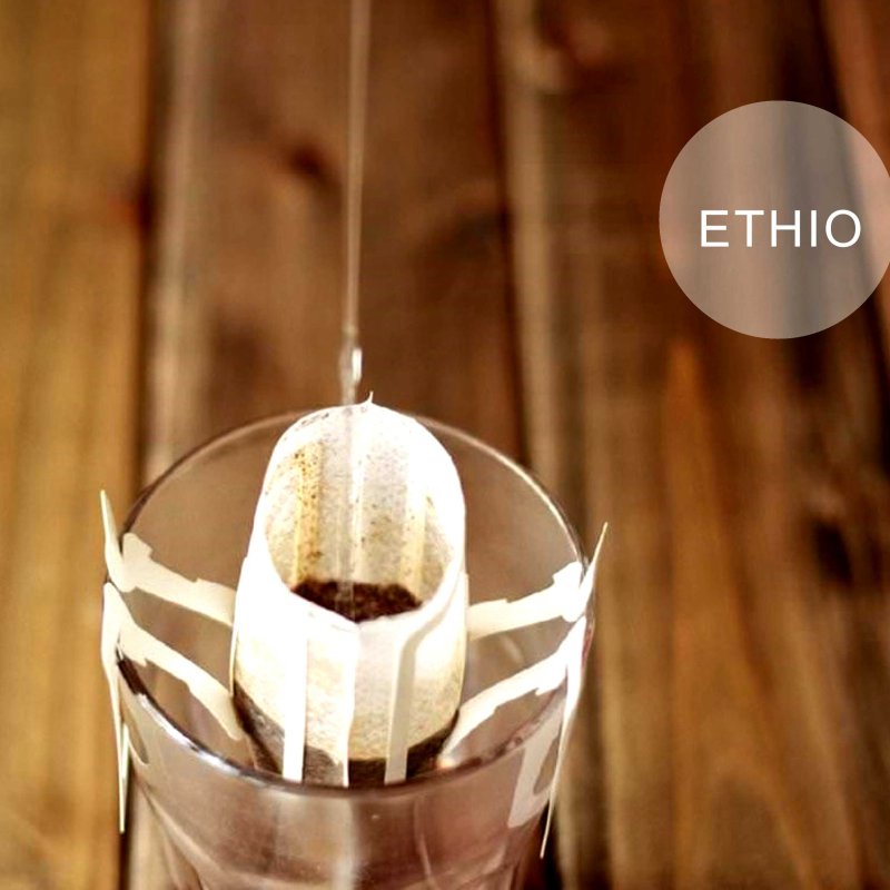 伊索咖啡ETHIO COFFEE 咖啡挂耳包-埃塞俄比亚吉玛（12gx5包）