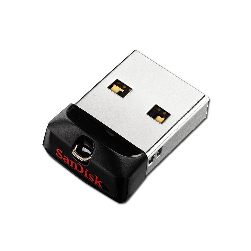 闪迪（SanDisk）酷豆（CZ33） 64GB U盘 金属 车载 迷你 USB2.0 64g 优盘 黑色