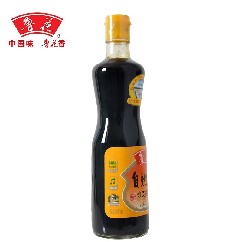 鲁花自然鲜炒菜香酱油500mL