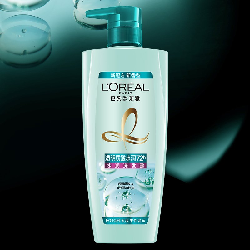 欧莱雅(L''OREAL)透明质酸水润洗发露700mL