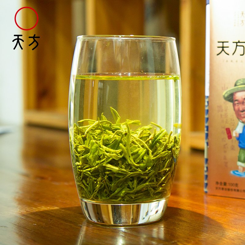 【中华特色】池州馆 【买2送杯，赠品不叠加】天方硒茶 100g/听 特级I明前绿茶石台硒茶 华东