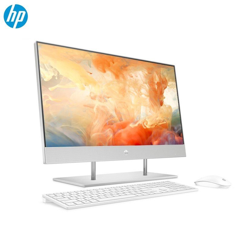 惠普（HP）24-G130CN 23.8寸一体机 i3-6100U 8G 1T DVD刻录 FHD 白色 Win10