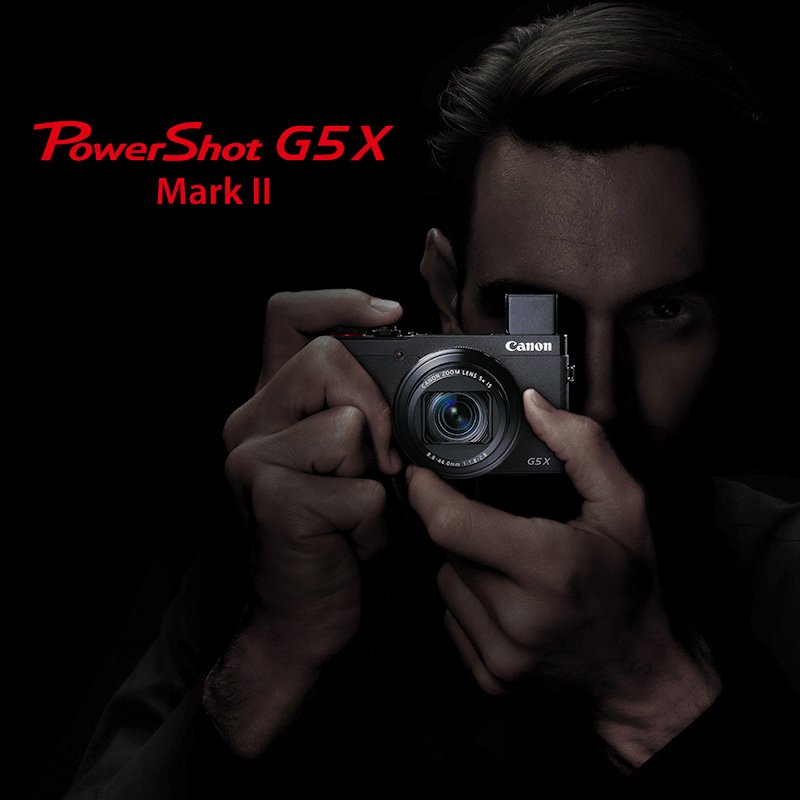 佳能（Canon）数码相机 PowerShot G5 X 佳能大光圈相机 黑色 实惠礼包版