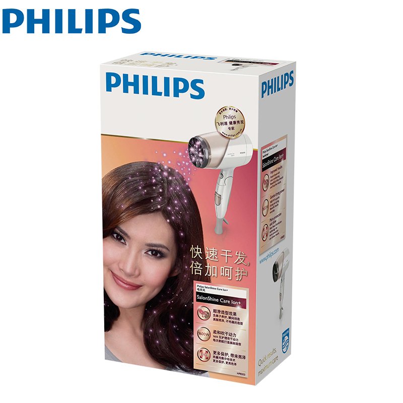 飞利浦 Philips 电吹风 HP8203/00 恒温 负离子护发润发 1600W