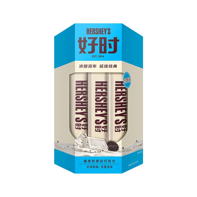 Hershey's/好时巧克力家庭装210g灌装 办公室休闲零食品糖果 牛奶