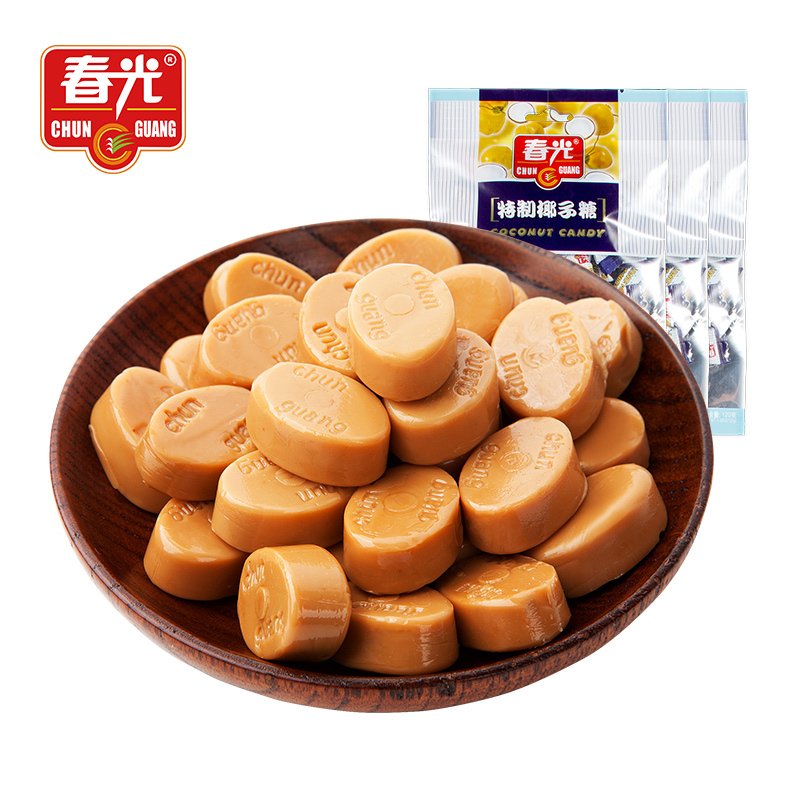 春光食品 春光特制椰子糖120g*3 袋装