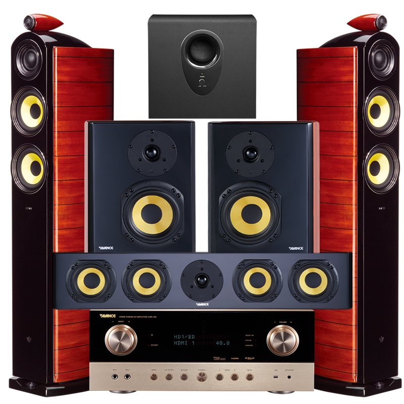 avance丹麦皇冠k6 家庭影院组合5.