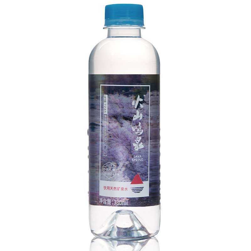 火山鸣泉 饮用天然矿泉水 炫彩组合装饮用水整箱包装 470ML*15瓶