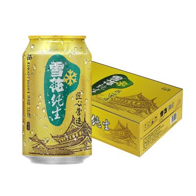 雪花 清爽啤酒