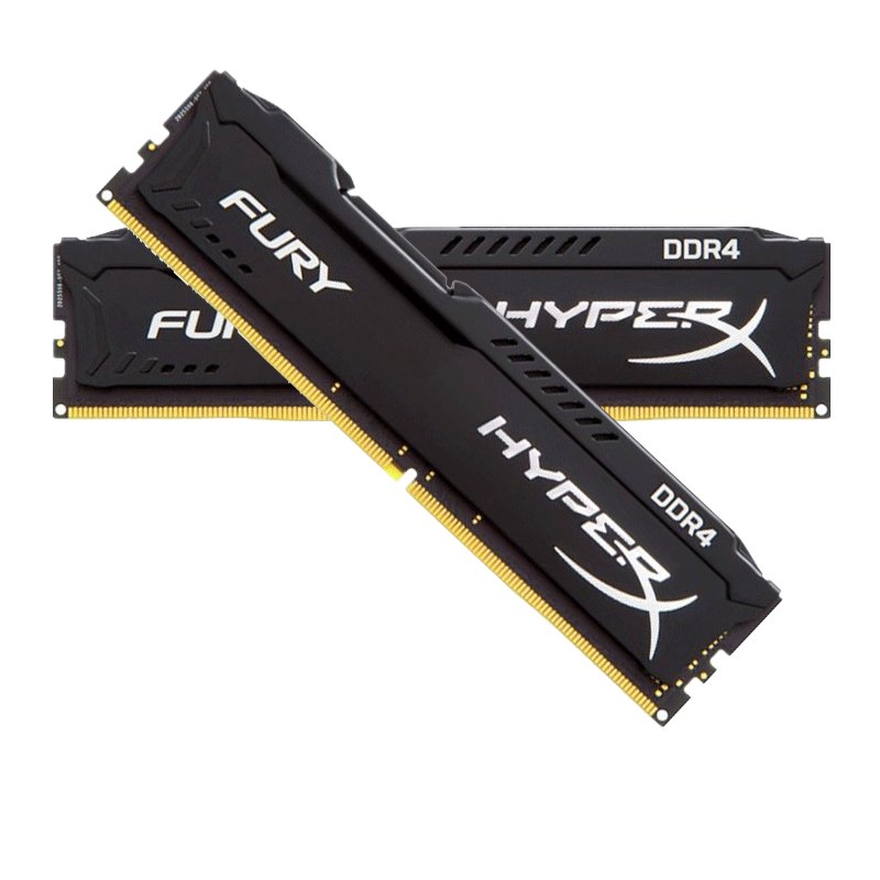 金士顿（Kingston）骇客神条 Fury系列 DDR4 2133 16GB(8GBx2)台式机内存条 黑色