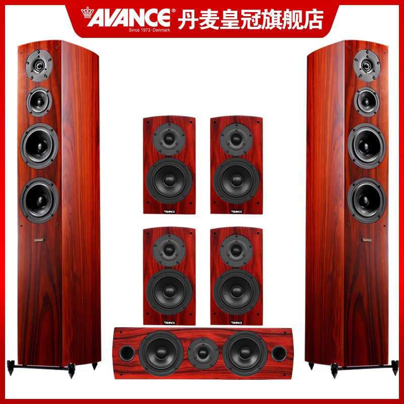 AVANCE Dana5套装丹麦皇冠达雅进口发烧HiFi家庭影院全景声 达雅进口7件套