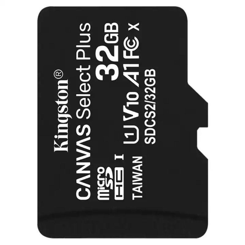 金士顿Kingston）32GB手机内存卡TF(Micro SD)高速监控摄像头存储sd卡行车记录仪 读速100MB/s