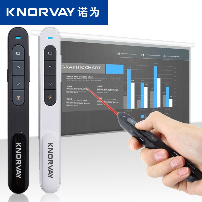 诺为(KNORVAY)N23 红光 翻页激光笔