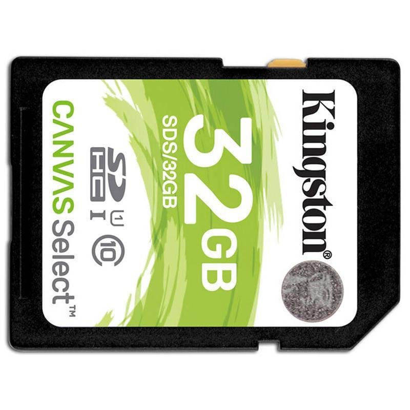 金士顿(Kingston) SDS/32GB 80MB/S高速相机内存卡存储卡佳能尼康单反SD卡CLASS 10闪存卡