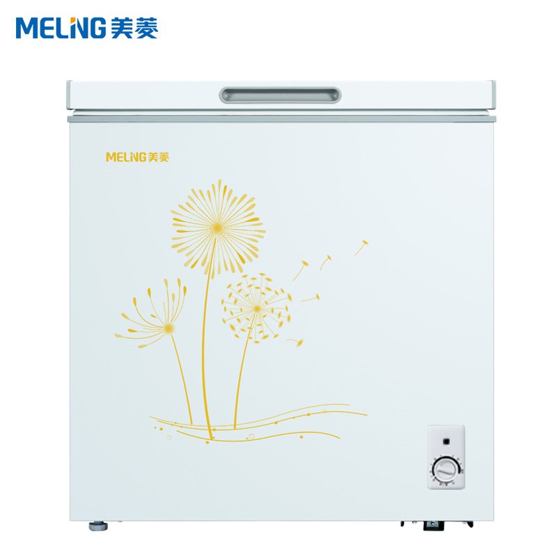 美菱(MELING) BC/BD-142DT 家用冰柜 冷藏冷冻转换柜 冷柜 顶开门 一级节能单温卧式冷柜