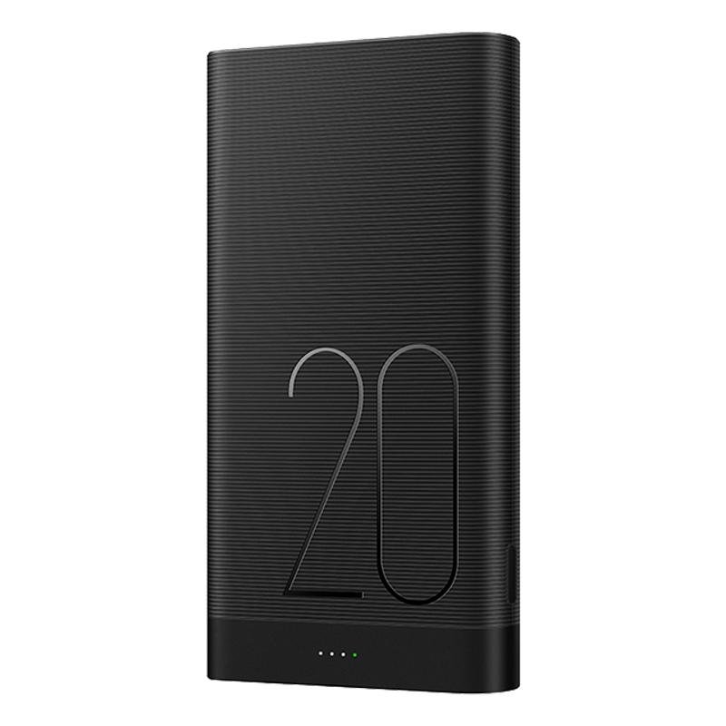 华为原装20000毫安移动电源/充电宝 AP20充电宝9V2A快充 mate9/8/P10/P9手机平板通用充电器 黑色