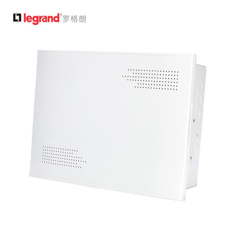 罗格朗(Legrand)弱电箱家用暗装大号多媒体集线箱路由器等电位端子箱模块