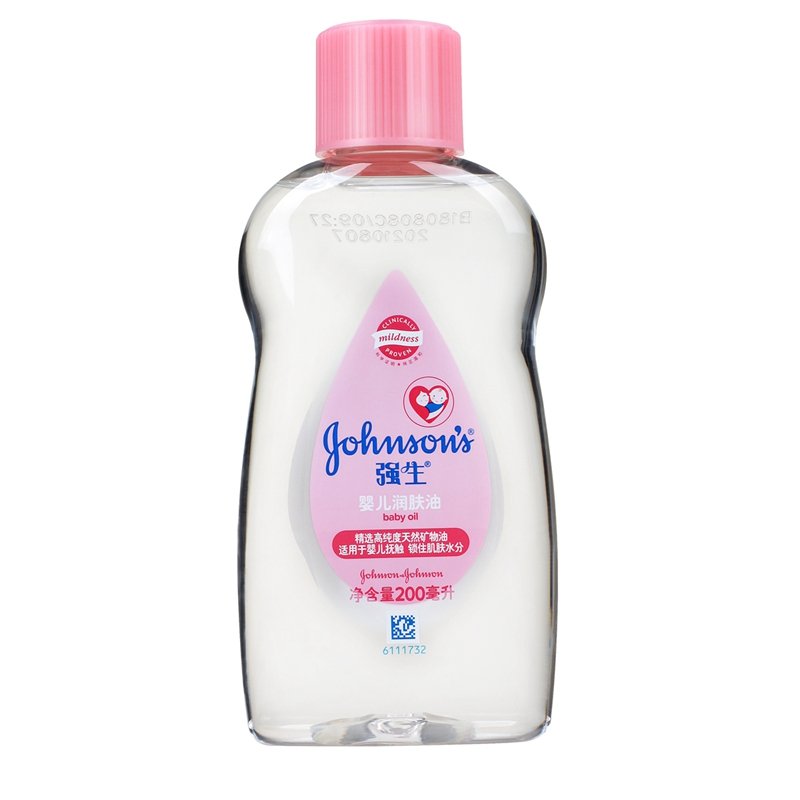 强生婴儿润肤油200ml*3瓶