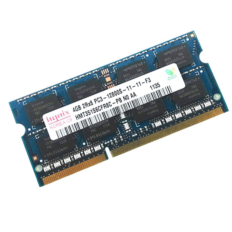 现代(HYUNDAI) 海力士 4G DDR3 1600 笔记本内存条 PC3-12800S兼容1333