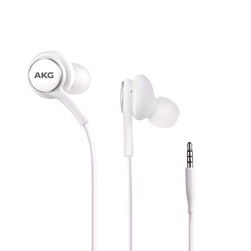 三星（SAMSUNG）AKG调音版有线耳机S8/S9/S10+ plus note9s7重低音线控入耳式耳机 圆头接口