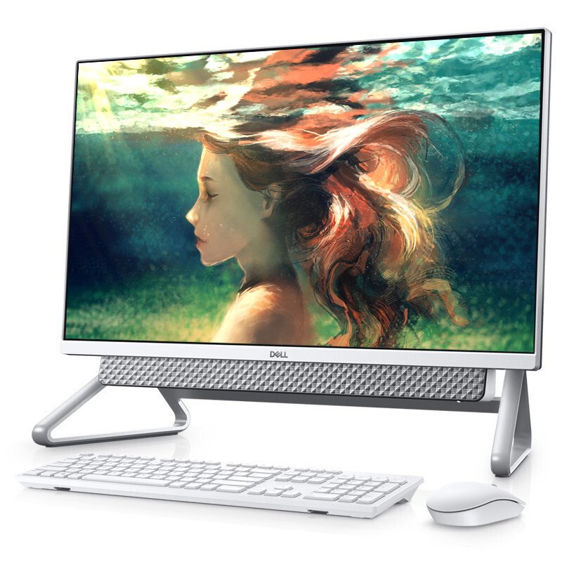 戴尔(DELL)灵越5400 23.8英寸 白色 11代处理器 i3-1115G4 核显 16G 512G固态