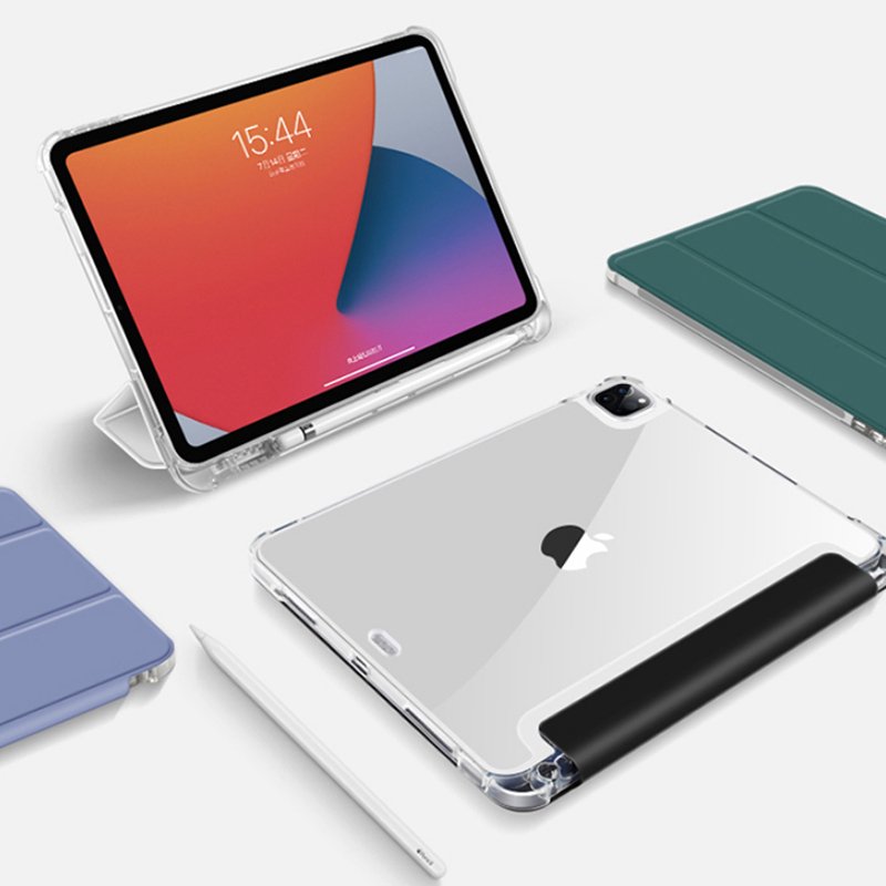 可波 ipadpro2021保护壳11英寸iPadAir4二折保护套2020款12.9寸12.9苹果平板10.9保护套7