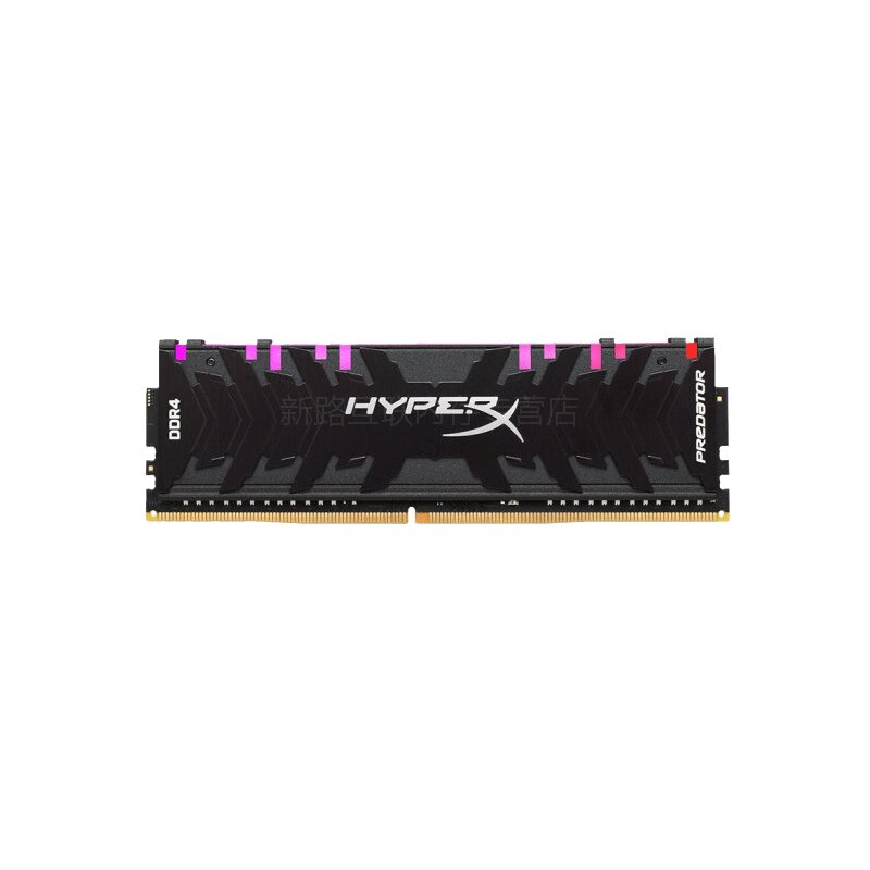 金士顿(Kingston)骇客神条 Predator系列8G DDR4 3600台式机电脑内存条 RGB灯条