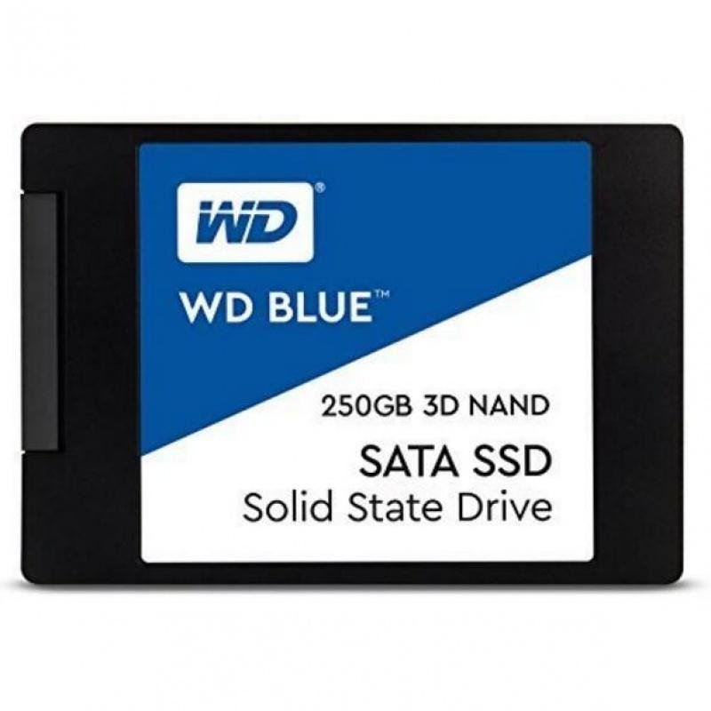 WD西部数据WDS250G2B0A 3D版250G固态硬盘SSD笔记本台机硬盘蓝盘