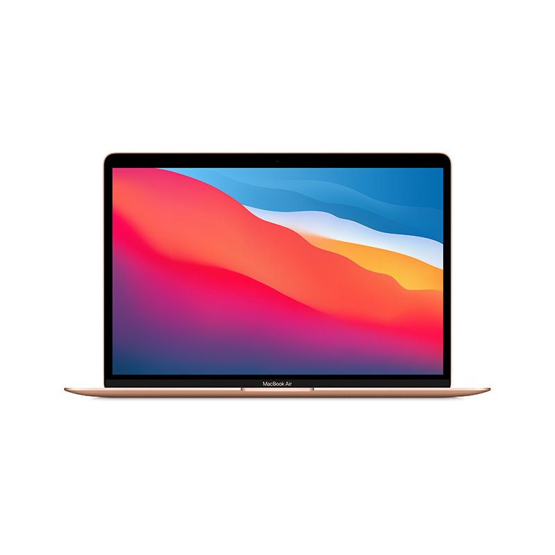 Apple MacBook Air 13.3英寸笔记本电脑 8核M1芯片 8G 2TB固态 7核图形处理器 金