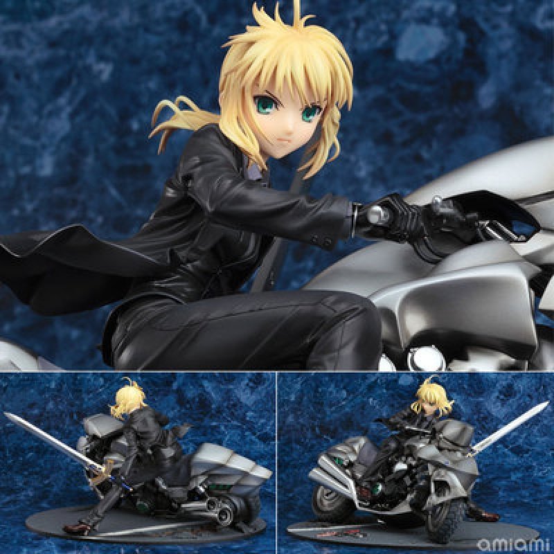 fate figma 366 saber手办 圣女贞德 黑贞德关节可动手办模型 摩托车saber 国产手办