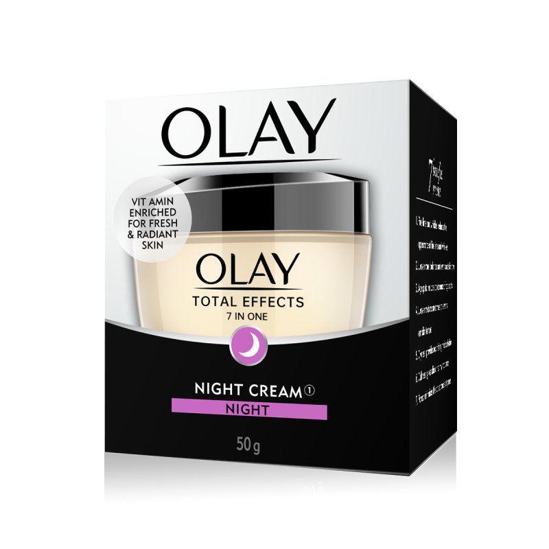 玉兰油(OLAY)七重多效修护霜抗皱紧致面霜/晚霜 50g 七效合一淡化细纹 正品