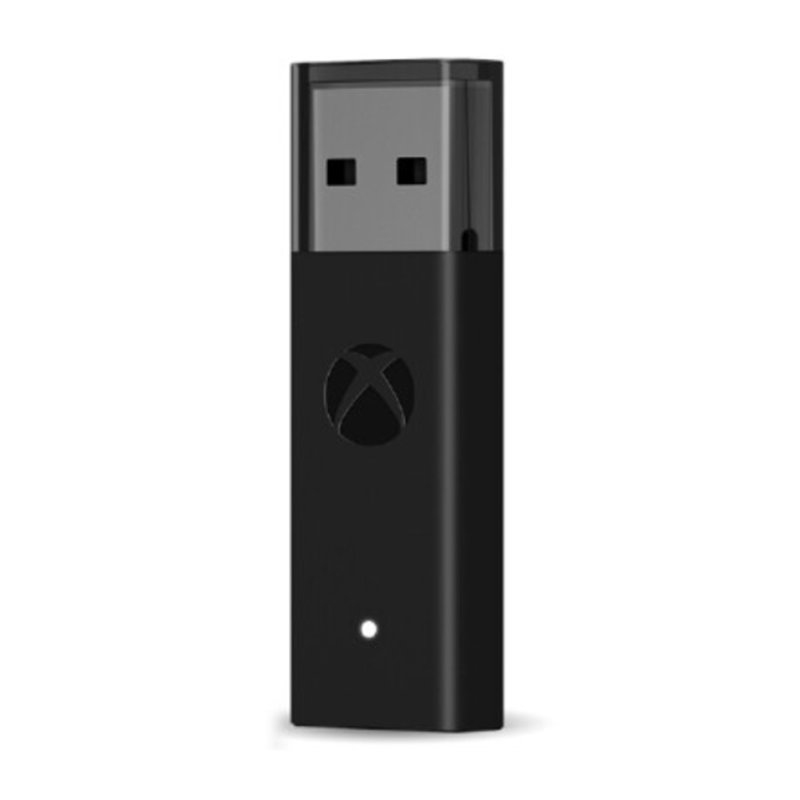 微软（Microsoft） Xbox One X手柄无线接收器one s适配器win10适用PC配件 无线接收器-二代