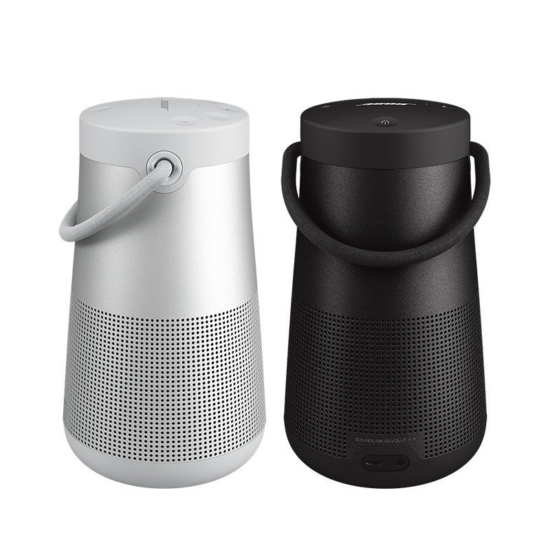 Bose SoundLink Revolve+ 蓝牙扬声器 II 银色 360度环绕防水无线音箱音响 大水壶 二代升