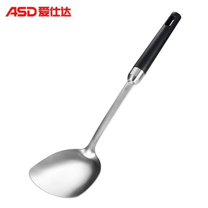 爱仕达（ASD）锅铲不锈钢炒菜铲子 家用中式铲加厚耐用厨房用品家用大全 五件套套铲