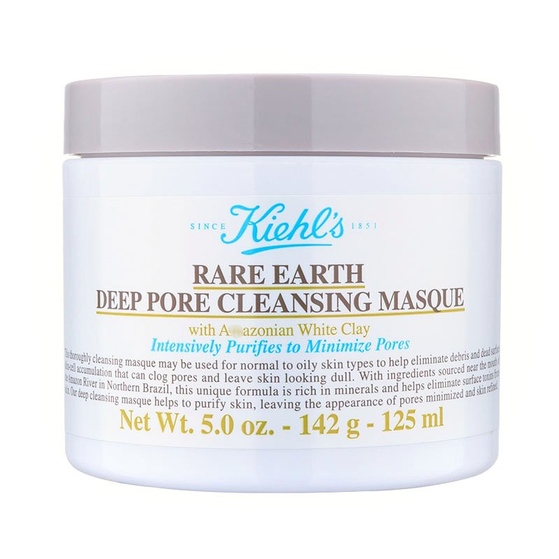 Kiehl's科颜氏面膜白泥净肤面膜水洗面膜补水保湿去黑头提亮肤色142g修护去_3